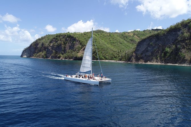 St Lucia Catamaran Day Sailing and Sightseeing Tour - The waterfall stop and Diamond Botanical Gardens question