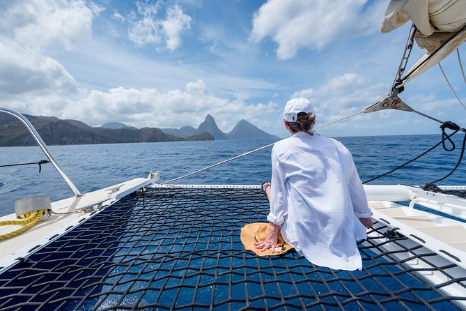 St Lucia Catamaran Day Sailing and Sightseeing Tour - Swimming and snorkeling at Anse Cochon