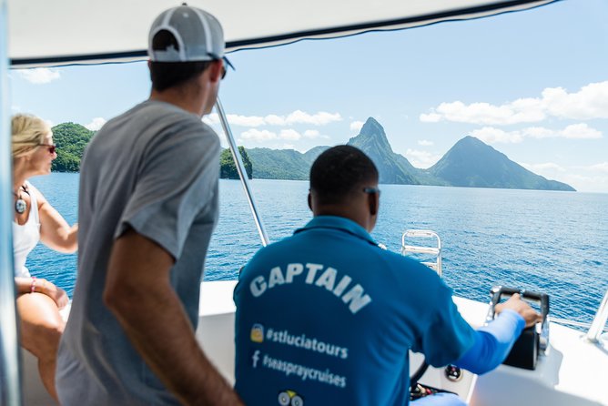 St Lucia Full-Day Catamaran Sightseeing Cruise With Snorkeling - Toraille Waterfall: a short, refreshing stop