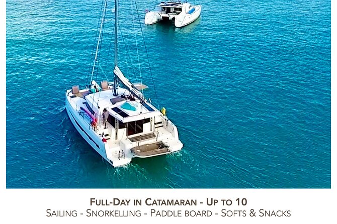 St Martin Gd-Case: Private day in all inclusive catamaran - A Private Catamaran, Not a Fixed Group Cruise