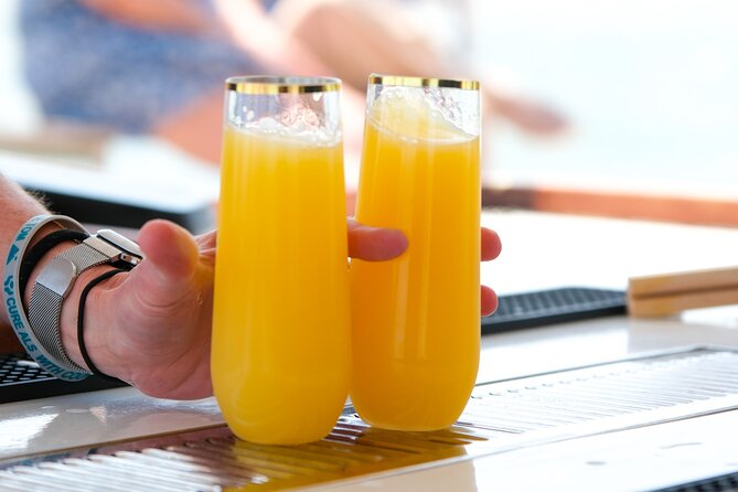 Sunday Mimosa Bar Catamaran Sail with Mini Brunch Bites - A Sunday sail that mixes history with brunch
