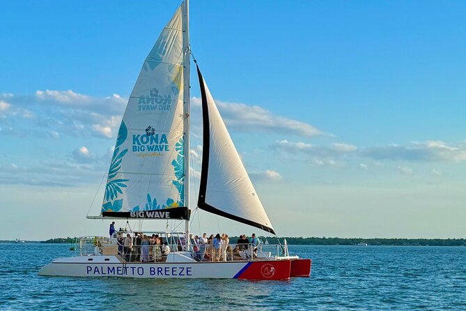 Sunday Mimosa Bar Catamaran Sail with Mini Brunch Bites - Fort Sumter gives the cruise its sense of place
