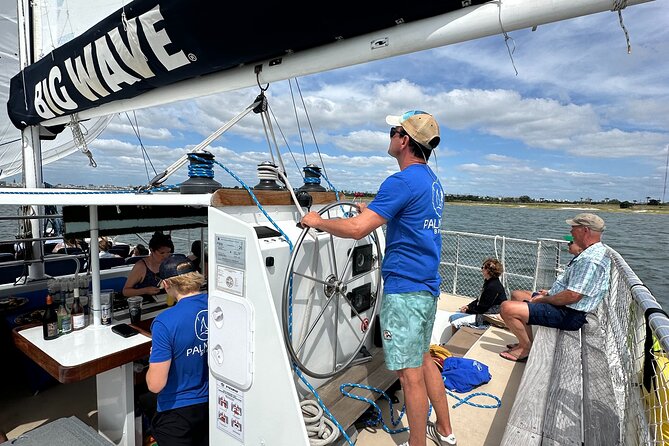 Sunday Mimosa Bar Catamaran Sail with Mini Brunch Bites - Mimosas, brunch bites, and a relaxed onboard mood