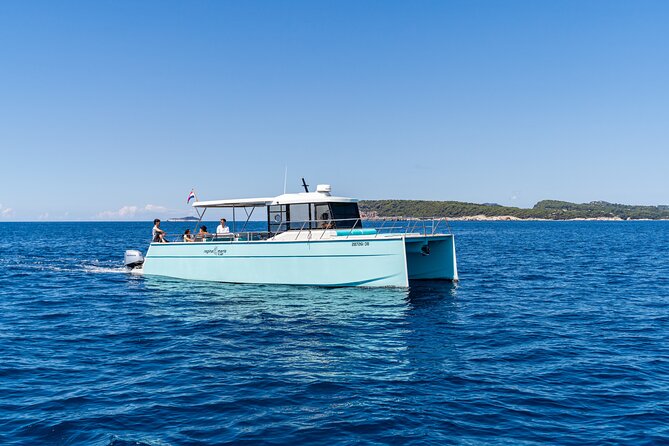 Sunset Catamaran Tour from Old Town Dubrovnik - Private activity, but confirm the boat setup
