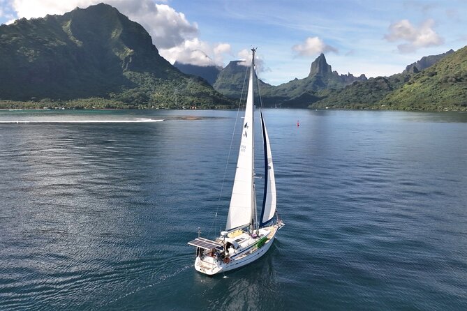 Sunset Cruise : Moorea Sailing on a Catamaran named Taboo - Cook’s Bay, 15 minutes among Moorea’s dramatic peaks