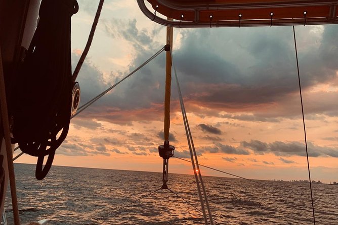 Sunset Dolphin Sail Aboard the Footloose Catamaran - What the $40 price really buys