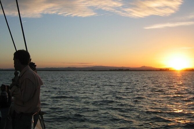 Sunset in Dénia from the Catamaran Mundo Marino - Is $21.72 good value?
