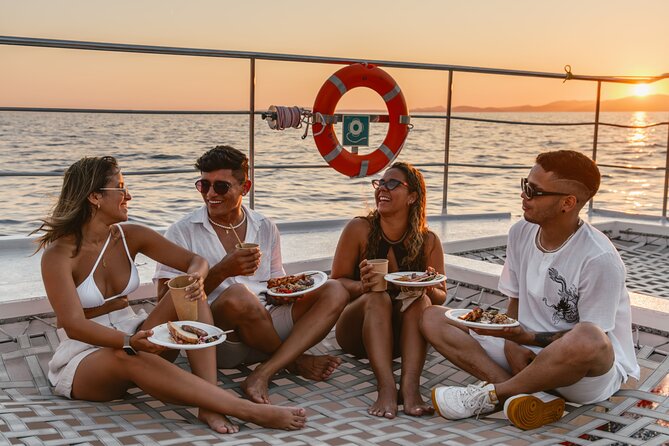 Sunset Sailing Catamaran with BBQ along the Coasts of Mallorca - Leaving S’Arenal for an evening at sea