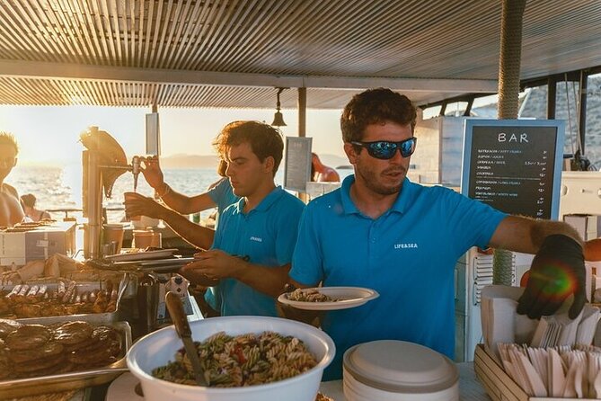 Sunset Sailing Catamaran with BBQ along the Coasts of Mallorca - Who will get the most from this cruise