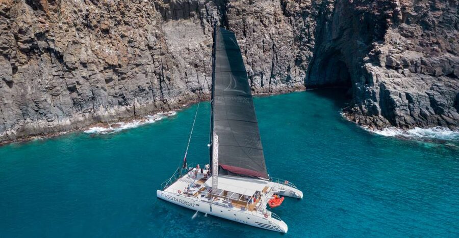 Tenerife: Catamaran Cruise with Brunch and Unlimited Drinks - Along Tenerife’s southern coast