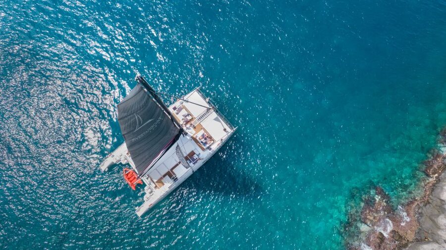 Tenerife: Catamaran Cruise with Brunch and Unlimited Drinks - Palm-Mar and the return to port