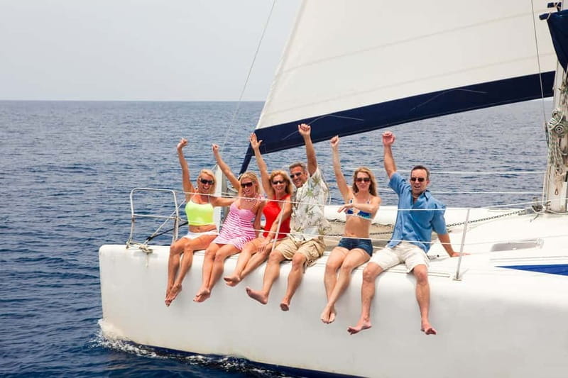 Torrevieja: Adventure tour on the catamaran Apaleo - Sunbathing, snacks, and the social side