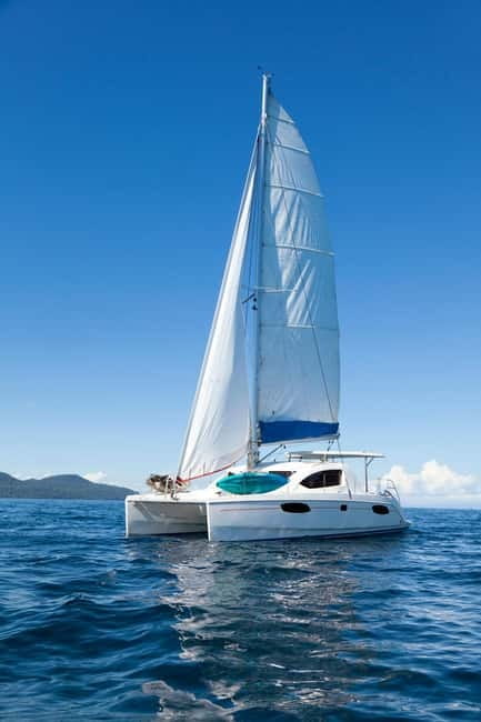 Torrevieja: Adventure tour on the catamaran Apaleo - The swim stop near Torrevieja