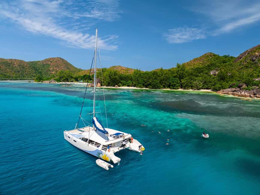 Tour of Cousin, Curieuse and St Pierre island on Catamaran - Three islands, one long Seychelles day