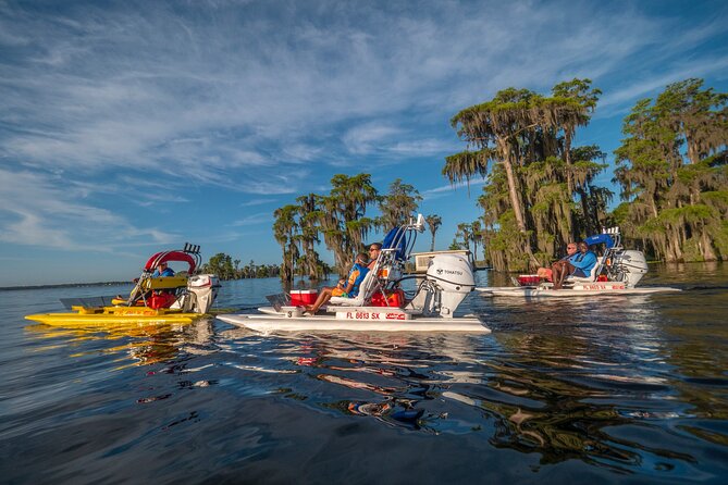 Tour of Lakes Escape by Personal Catamaran - A two-hour outing with room to breathe