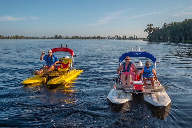 Tour of Lakes Escape by Personal Catamaran - What the $95 price buys you