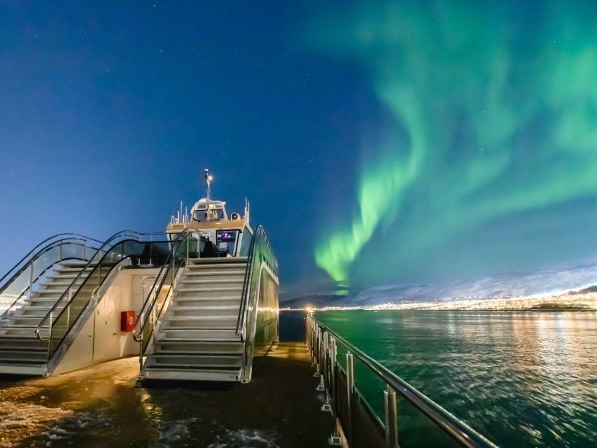 Tromsø: Aurora Dinner Cruise by Hybrid-Electric Catamaran - The first view point and a taste of northern cooking