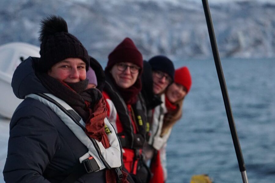 Tromso: Sightseeing Cruise by Catamaran with Snacks & Drinks - Setting out beside Scandic Ishavshotell