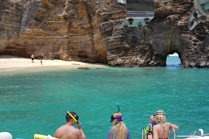 Tropical Catamaran Snorkeling & Sailing - Little Bay gets the day moving quickly