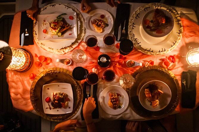 Tulum: Romantic Dinner on 34' Aventura Catamaran – All Inclusive - What dinner is likely to be like