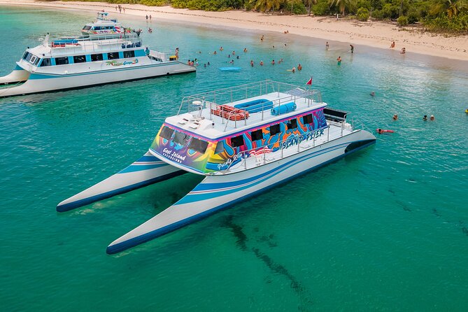 Vieques: Beach and Snorkeling Tour by Catamaran from Fajardo - Weather, cancellation, and simple preparation