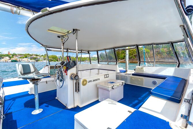 Vivid 90-Minute Sydney Harbour Catamaran Cruise with BYO Drinks - Gardens, Luna Park, and the return loop