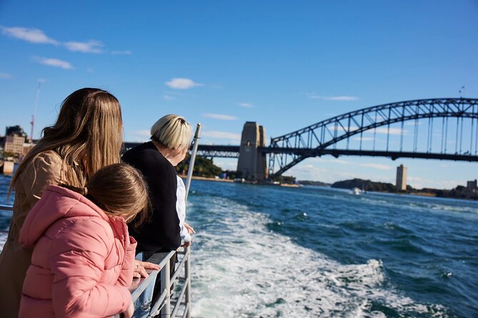 Vivid 90-Minute Sydney Harbour Catamaran Cruise with BYO Drinks - Circular Quay and the city coming alive