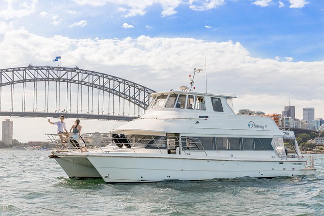 Vivid 90-Minute Sydney Harbour Intimate Catamaran Cruise with Canapes - Heaven gives you room to chase the best view