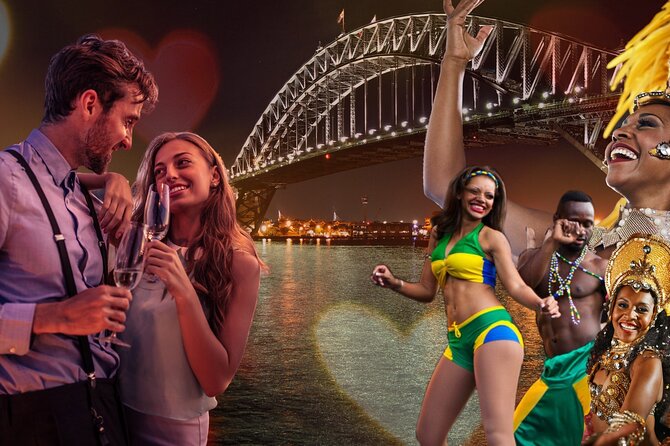 Vivid 90-Minute Sydney Harbour Intimate Catamaran Cruise with Canapes - Circular Quay and the Opera House sails