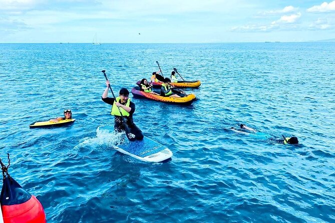 Waikiki Catamaran Escape: Snorkel with Turtles & Water Sports Fun - Food, Drinks, and Time Back on the Boat